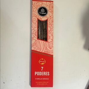 Triskel 7 Poderes Incense Sticks - Red/Peach Packaging
